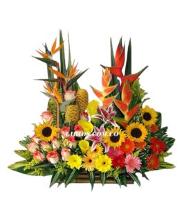 Arreglo imponente floristería en cali