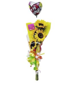 Bouquet de girasoles en cali