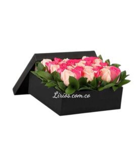 Caja De Rosas Surtidas domicilio en cali
