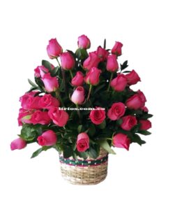 Canasta Ramo Flores Cali