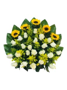 Abanico Fúnebre Cali Girasoles