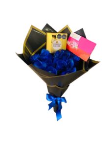 Bouquet Flores Azules