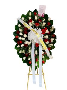 Corona Fúnebre Amor y paz