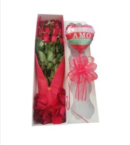 Amor Para Ti Caja Flores En Cali