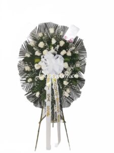 Corona Fúnebre Pequeña Económica