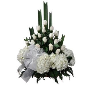 Abanico Fúnebre Cali hortensias