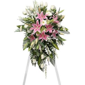 Corona Fúnebre Cali Lirios