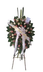 Corona Fúnebre Rosa