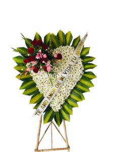 Arreglos Fúnebres En Corazón