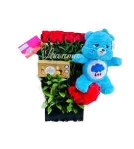 Flores Chocolates y Peluche en Cali