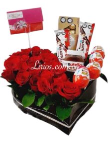 Corazón Flores y Chocolates