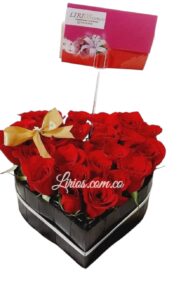 Corazón Rosas Económico