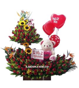 Arreglo de Flores Grande Cali