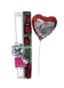 caja x 3 Rosas Envíos en Cali