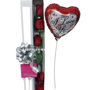 caja x 3 Rosas Envíos en Cali