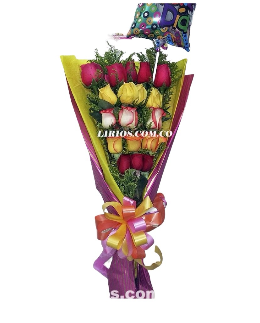 Ramillete De Rosas Surtidas Cali