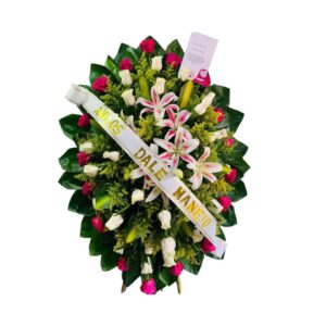 Corona de Flores Memoria Eterna