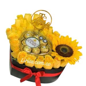 Flores Amarillas Cali Corazon