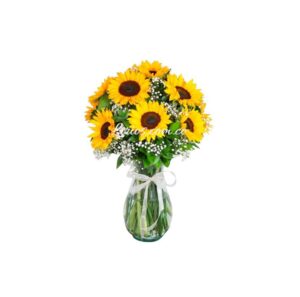 Jarrón Girasoles Domicilio