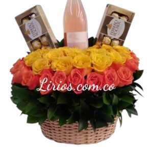 Canasta de Flores Cali