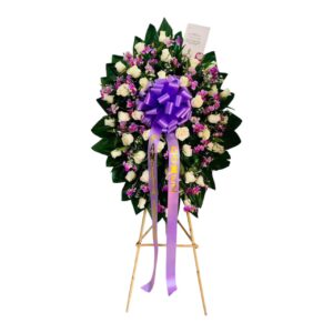 Corona Fúnebre Elegante en Cali – Entrega a Domicilio