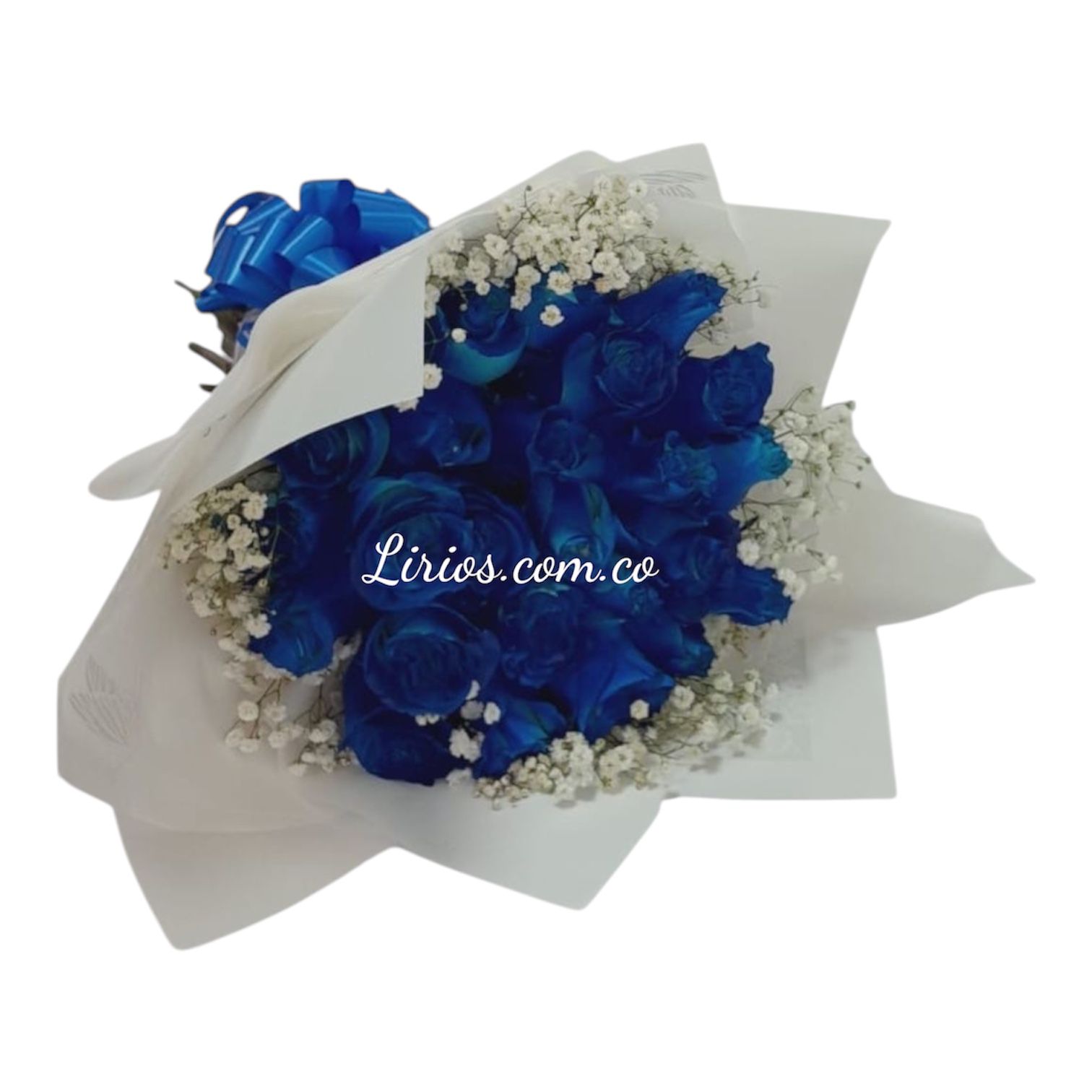 Ramo Flores Azules Cali